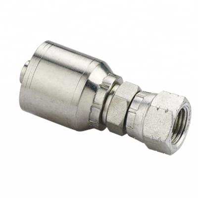 China Carbon Steel JIC Hydraulic Female Thread 37 Degree Insert Hose Fitting for sale