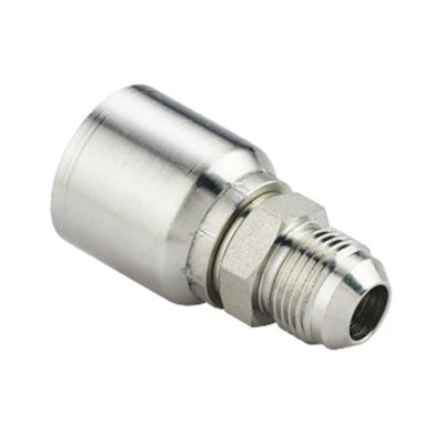 China stainless steel iso 8434-2-----sae j514 hydraulic jic one piece fitting for sale