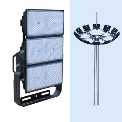 China Sports Stadiums 5 Years Warranty IP66 Outdoor Sport Field High Mast Lighting High Pole Volleyball Court Floodlight 600w For Tennis Court for sale