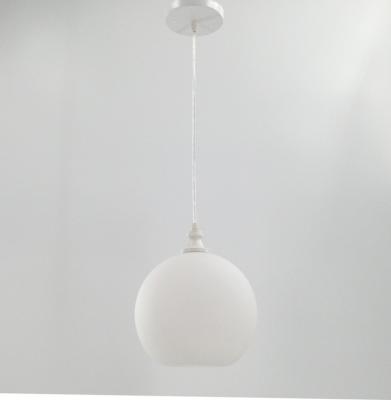 China New Product Contemporary Energy Saving Lamp E27 Source Opal Glass Pendant Lights Pendant Ceiling Lights for sale