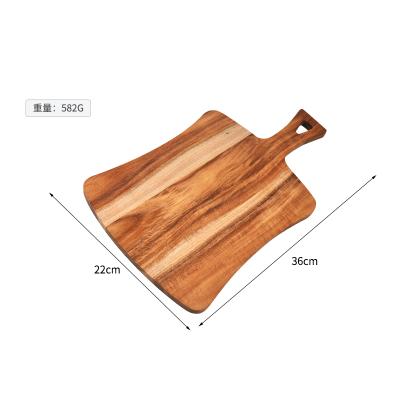 China Black Friday Chopper Sustainable Thick Small Bamboo Walnut Chopper With Handle for sale