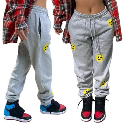 China 2021 New Fashion Style Joggers Women Solid Color Loose Sweatpants Hip Hop Streetwear Breathable Casual Long Pants for sale