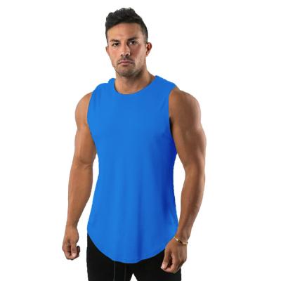 China 2021 QUICK DRY Running Tank Top Vest Gym Wear Custom Cycling Fitness Boys Sports Basketball Sleeveless T-Shirts for sale