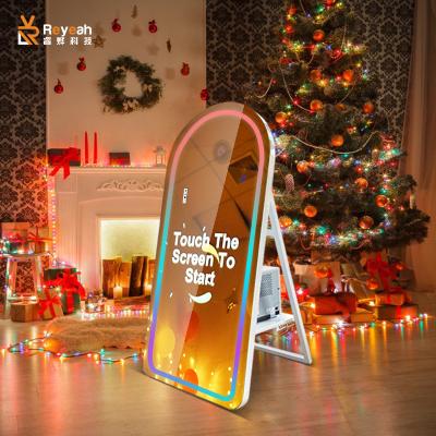 China Hot Sale Event and Wedding Photo Booth Selfie Booth 360 Mirror Magical Rental Party/Event/Wedding Kiosk for sale