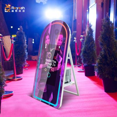 China 2022 Latest Design Party/Event/Wedding/Rental Mirror Booth Magic Mirror Booth Selfie for sale