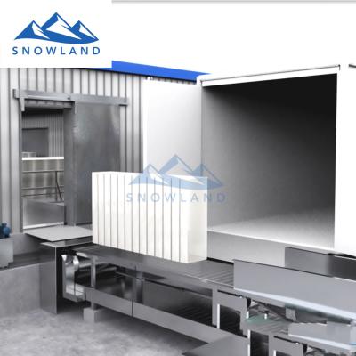 China food & Factory 2021 SNOWLAND 150 tons of drink/24 hours, large-scale ice factory for Ccean fishing for sale