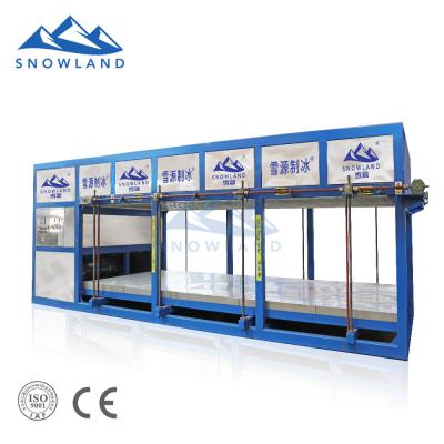 China food & Beverage Factory Block Ice Vending Machine With 20 Ton Capacity for sale