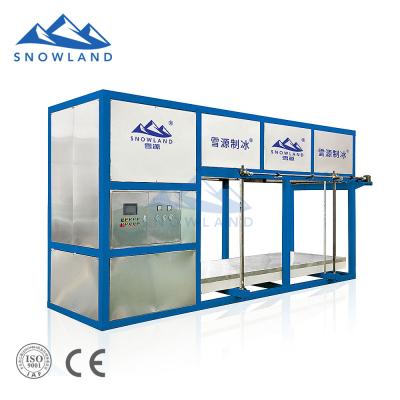 China food & Beverage Plant Ice Machine For Fishing With 5 Ton Block Ice Capacity for sale