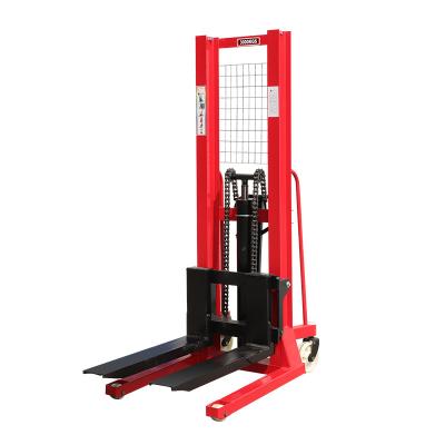 China Hotels china factory manual stacker 2 ton 3ton pallet stacker forklift low price machine for sale