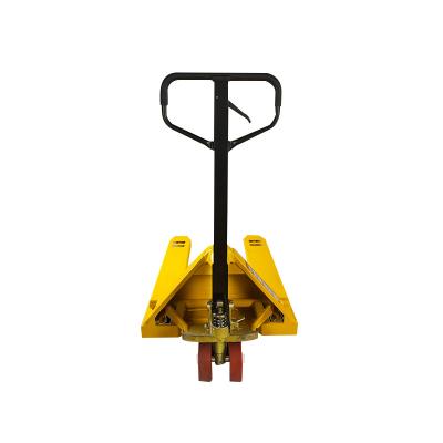 China Hotels Double Decompression Pallet Jack Truck Forklift Hydraulic 2 Ton 3 Ton Manual Pallet Truck for sale