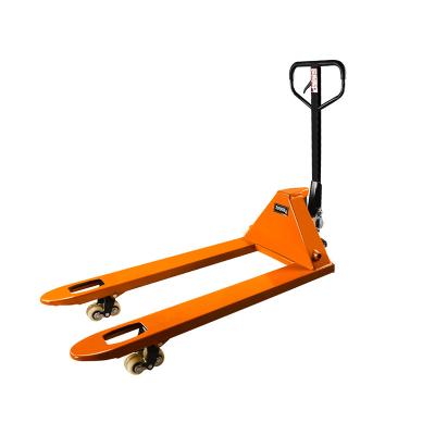 China Hotels Hand Pallet Truck With 3 Ton PU Wheels 1ton 2ton 3 Ton Manual Pallet Forklift Hand Pallet Jack for sale