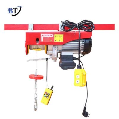 China Durable china factory portable lifting machine 20m crane hoist 110V 220V 380V wire rope electric hoist for sale for sale