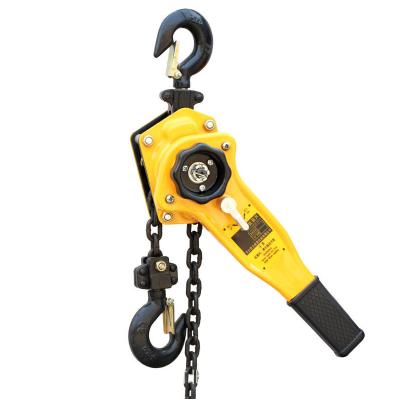 China Lifting Goods Chains 150kg 1.5 Ton Lever Chain Hoist 1ton Pulley Crane Block 0.8 Ton L Manual Lever Hoist For Lifting for sale