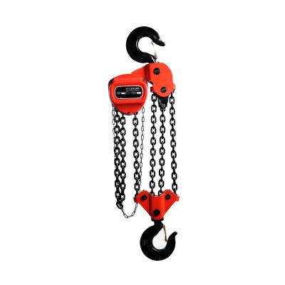 China Custom Construction Logo Construction 250 Kg 300 Kg 0.5 Ton Triangle Lifting Machine Chain Hoist for sale