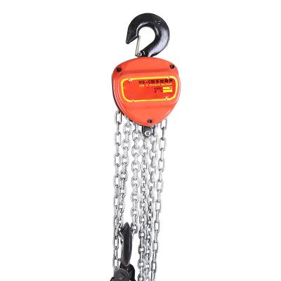 China Construction Triangle Good Price OEM Quality Good 1.5 Ton Manual Hand Chain Pulley Block Crane for sale