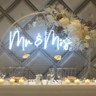 China Warehouse Drop Shipping Custom Neon Lights It Was Always You New Design Free Hot Sale Neon Wedding Neon Sign for sale