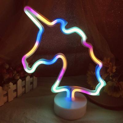 China Warehouse Decorative Neon Light Night Lights Wedding Party Gift With Base Led Bulb Neon Sign Lamp Led Neon Lights for sale