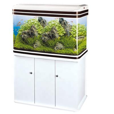 China SOBO JAP Viable Style T-60F/80F/100F/120F/150F T Series Curving Tank System Aquarium Glass Fish Tank Home Cabinet for sale