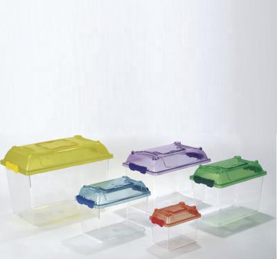 China Viable Crystal Pet Portable Plastic Box for sale