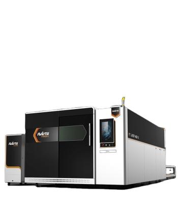 China Customized 1500W 2000w 3000w E Series Water Cooled Exchange Platform Fiber Laser Cutting Machine with factory prices for sale