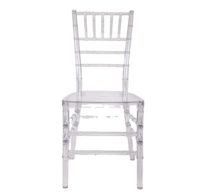 China modern crystal resin wedding chiavari chair for sale