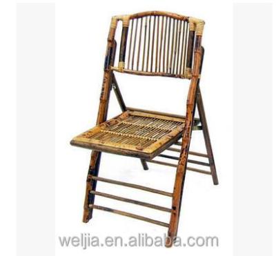 China Hotsale High Quality Solid Wood Outdoor Bamboo Folding Chair for sale