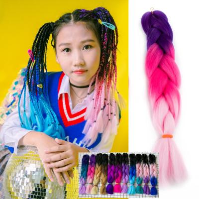 China Wholesale Jumbo Synthetic Yaki Hair Braiding Crochet Braids Hair, Free Sample Jumbo Synthetic Yaki Hair Braiding for sale