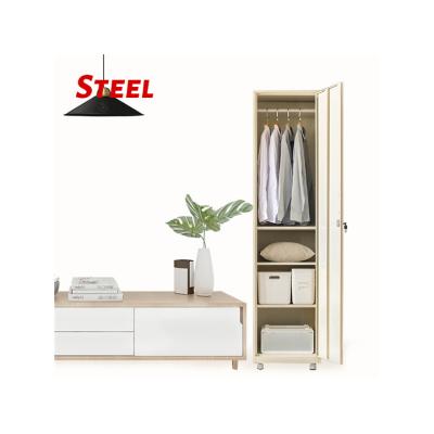 China Low Price Manufacture Professional Adjustable Portable Kids Wardrobe White (Size) Wardrobe With Shelves And Hangers for sale