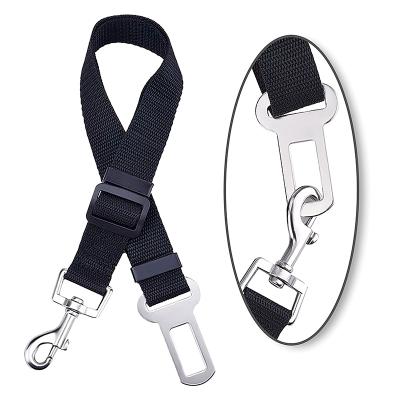 China Viable Success Adjustable Dog Safety Leads Car Vehicle Seat Belt Pet Seat Belt Pet Accessories for sale