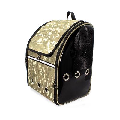 China Wholesale Viable Waterproof Custom Cat Animals Pet Backpack Breathable Carrier Bag Travel Dog Harness for sale