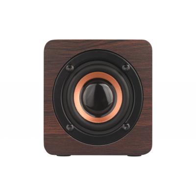 China Wireless Charger For Square Wooden High Quality Radio Mobile Phone Portable Speaker B For Home for sale