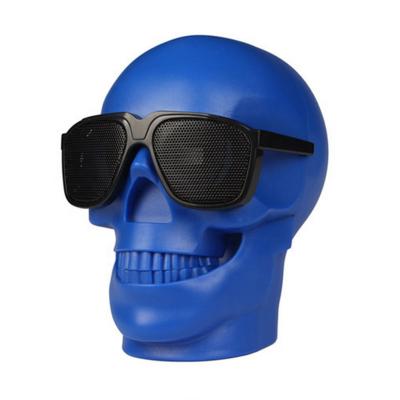 China EZCast Mini Skull Head Speaker Wireless HD Bass Speaker Portable Stereo Speaker for sale