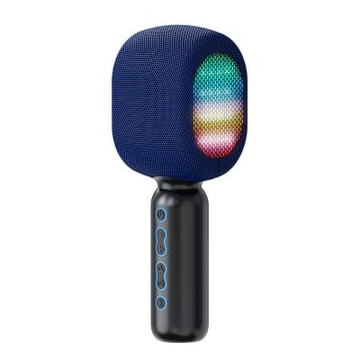 China Lights Wireless Headset Microphone Karaoke Karaoke Stereo Speakers with TWS Flash Microphones for KTV Parties and Families for sale