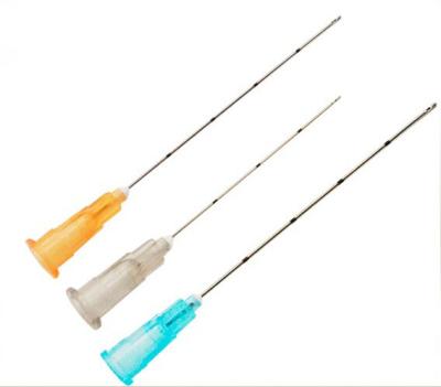 China Injection & Micro Puncture Instrument 25G 50mm Blunt-Tip Cannula For Fillers for sale