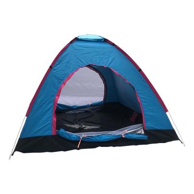 China Safety.Water-proof 3-4 Person Waterproof Stable Anti Wind Double Door Quick-open Outdoor Camping Tents for sale