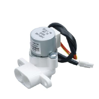 China CNKB FPD-360G-DC24V Household Intelligent Control Flow Gear Solenoid Valve For Water Dispenser for sale