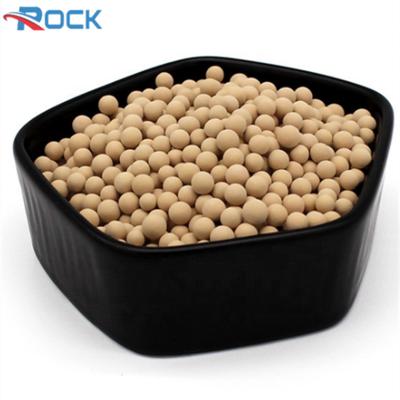 China Yellow Molecular Sieve Desiccant Adsorber 3a molecular sieve beads for sale