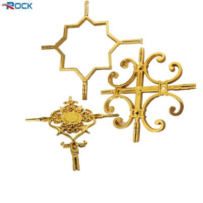 China 2024 New Style Aluminium Hot Sale Multi Shapes Aluminum Georgian Bar Decoration Flower Upvc Window Glass Accessories for sale