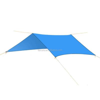 China Extra Large But Easy Carry 7x9ft Hammock Tent Rain Fly Waterproof Tarp For Camping Or Picnic for sale