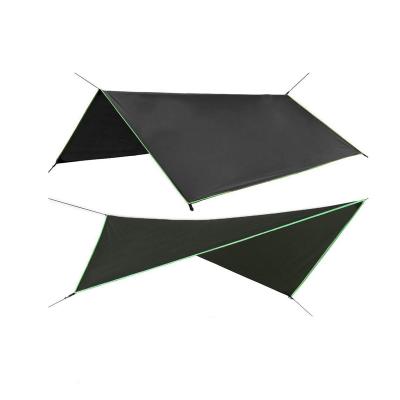 China Durable 10 x 10 Feet Rain Fly Hammock Tarp Cover Waterproof Tent Shelter RipStop for sale