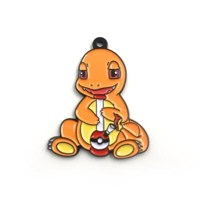 China Other Custom No MOQ Factory Direct Sales Hard Cute Enamel Pin Pikachu Charmander Pin for sale