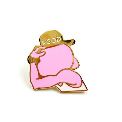 China Other Enamel Pin Maker Cute Animal Cartoon Hard Metal Pin for sale