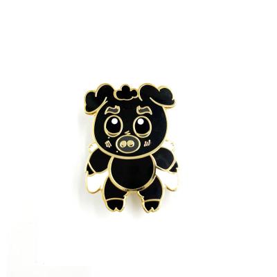 China Custom Customized Logo Nickel Plating Glitter Soft Enamel Pin Epoxy Pin Badge Soft Enamel for sale