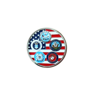 China Folk Art Factory Selling Fast Delivery Pins Challenge Coin Metal Badge Custom Making for sale