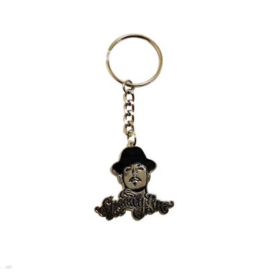 China Other Personality Style Popular Metal Hot Selling Key Chain With Custom Made Key Ring No Minimum Logo for sale