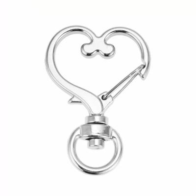 China Other Metal Shaped Heart Shaped Key Chain Pendant Heart Accessories DIY for sale