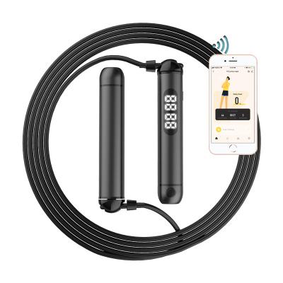 China Hot Fitness Exercise Amazon Amazon Sale Jump Rope PVC Smart Jump Rope With App for sale