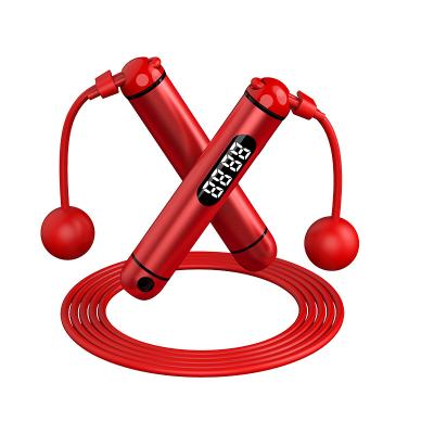 China New Design Fitness Exercise Aluminum Handles Cordless Heavy Weight Jump Rope Smart Jump Rope With App for sale