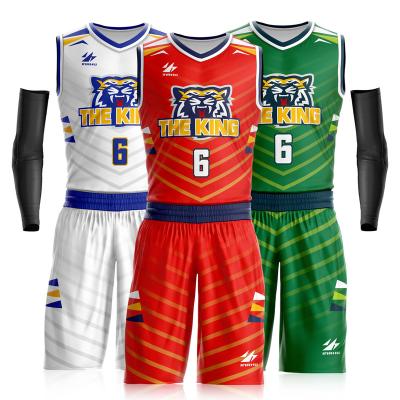 China Factory Supply Breathable Camouflage Custom Quick Drying Men Shorts Reversible Youth Wear Basketball Uniforms for sale