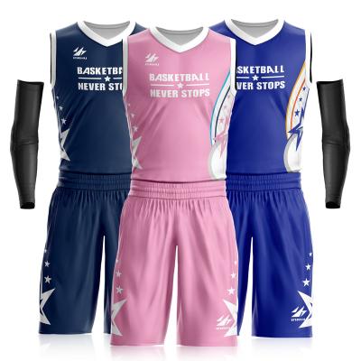 China China Manufacturer High Quality Quick Drying Breathable Sublimation Wear Best Basketball Uniform Sublimated Uniforms for sale